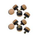 Schraubleder 13mm 3/16 Metall 10 Stück